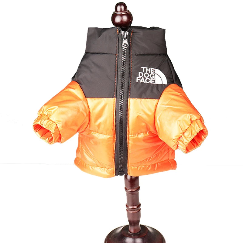The dog face coat/jacket.