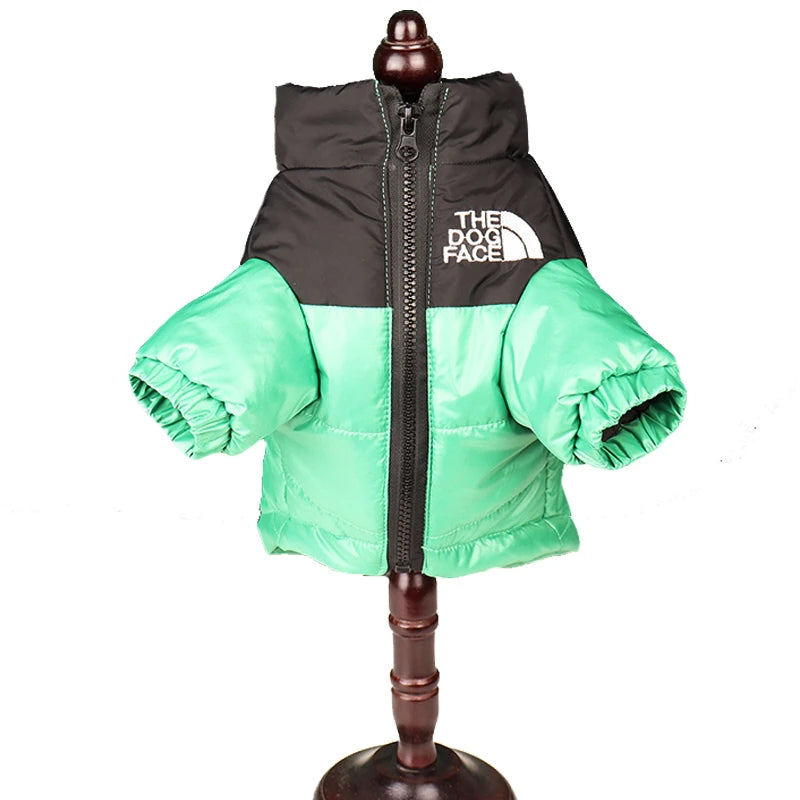 The dog face coat/jacket.