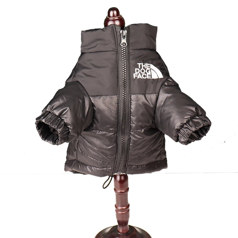 The dog face coat/jacket.
