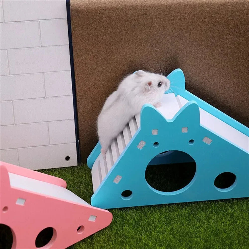 Hamster climber and hide out.