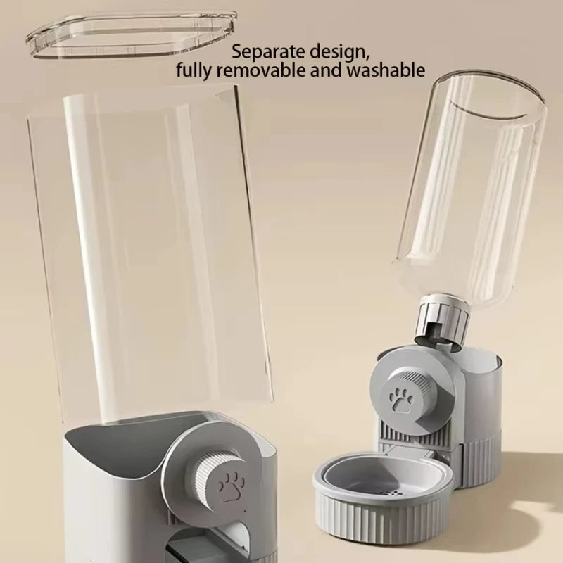 Small pet cage water &food  dispenser.