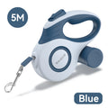 ROJECO Automatic Retractable Dog Lead 3M & 5M with poo bag holder