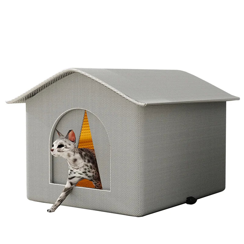 Outdoor waterproof cat/dog house.