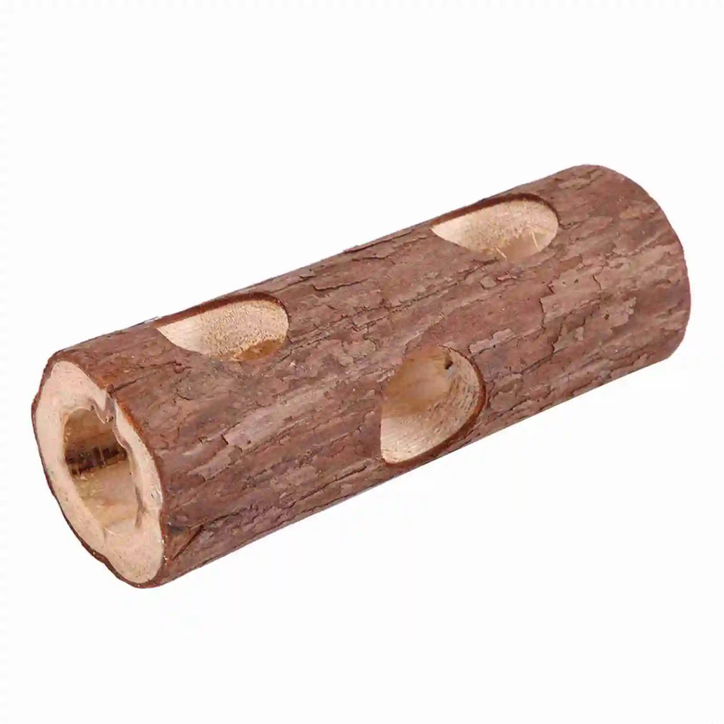 Wooden Hamster Tunnel.