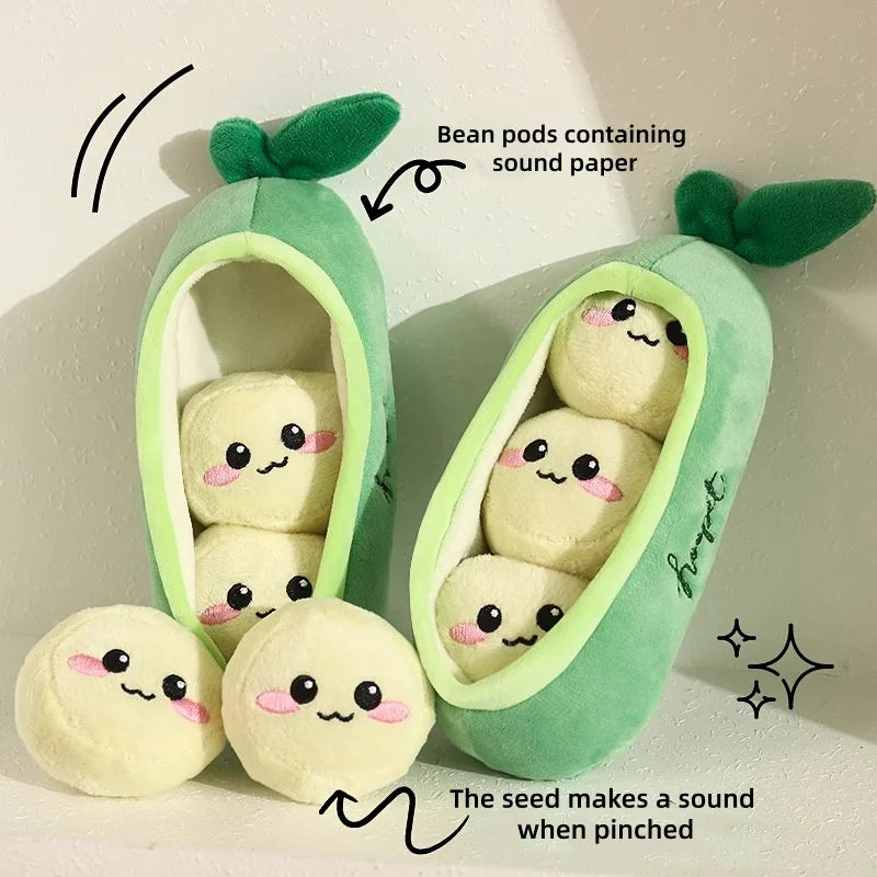 Peapod dog chew toy.