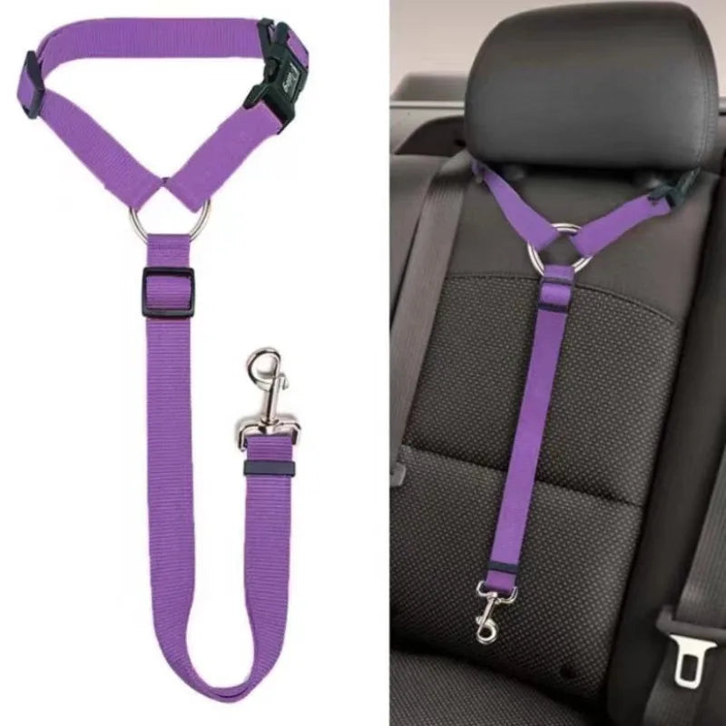 Pet Safety Seatbelt for Dogs – Car Travel Lead