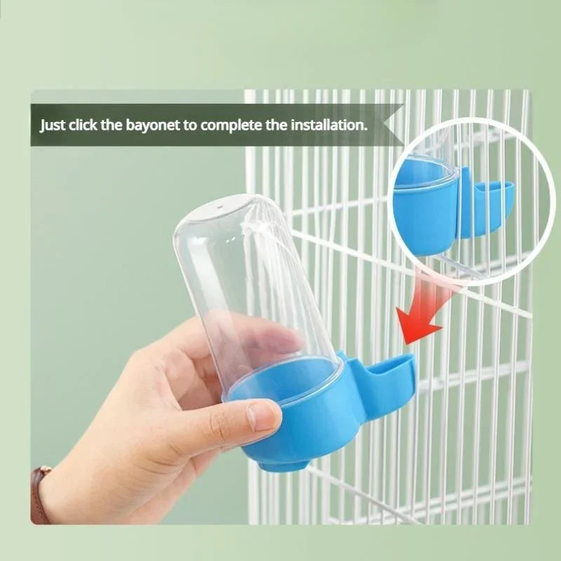 Hanging Bird Feeder, Water Dispenser & Food Dispenser.