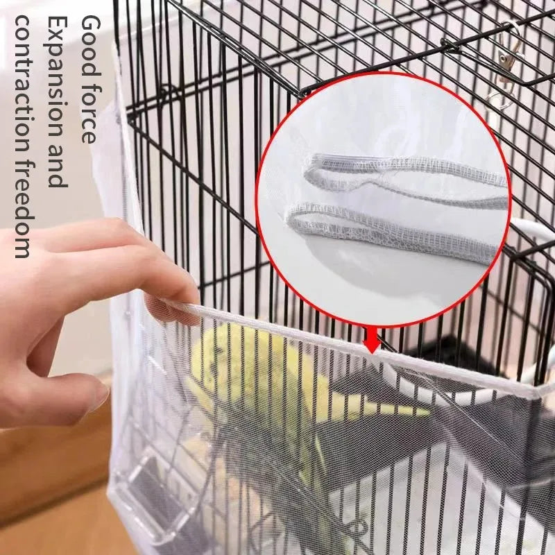 Mesh Bird Cage Cover Net.