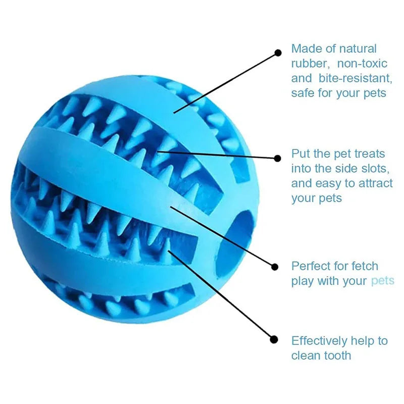Dog chew ball, treat dispenser.