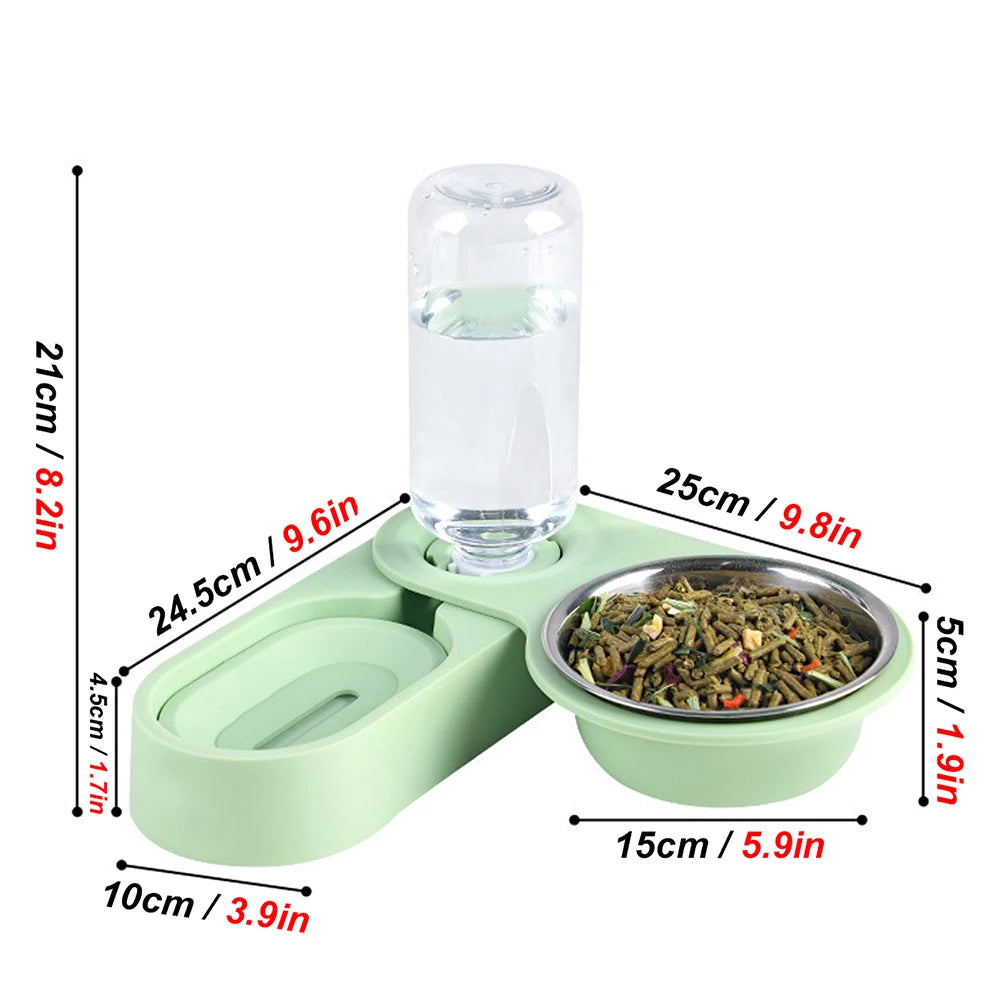 Small pet Water and food dispenser.