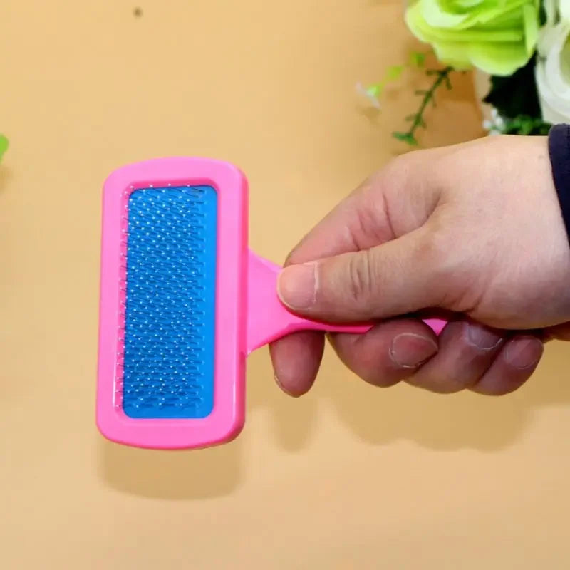 Pet grooming brush.