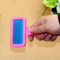 Pet grooming brush.