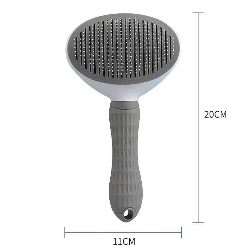 Self-Cleaning Dog & Cat Slicker Brush