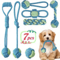 7pcs Dog Rope Chew Toys