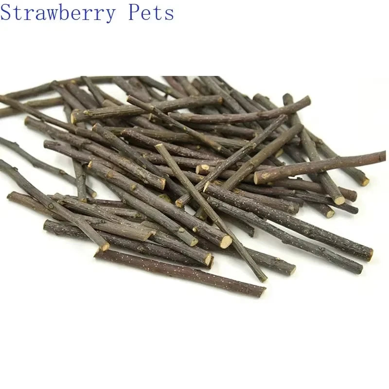Chew Stick Apple Tree Branch Hamster for small pets.