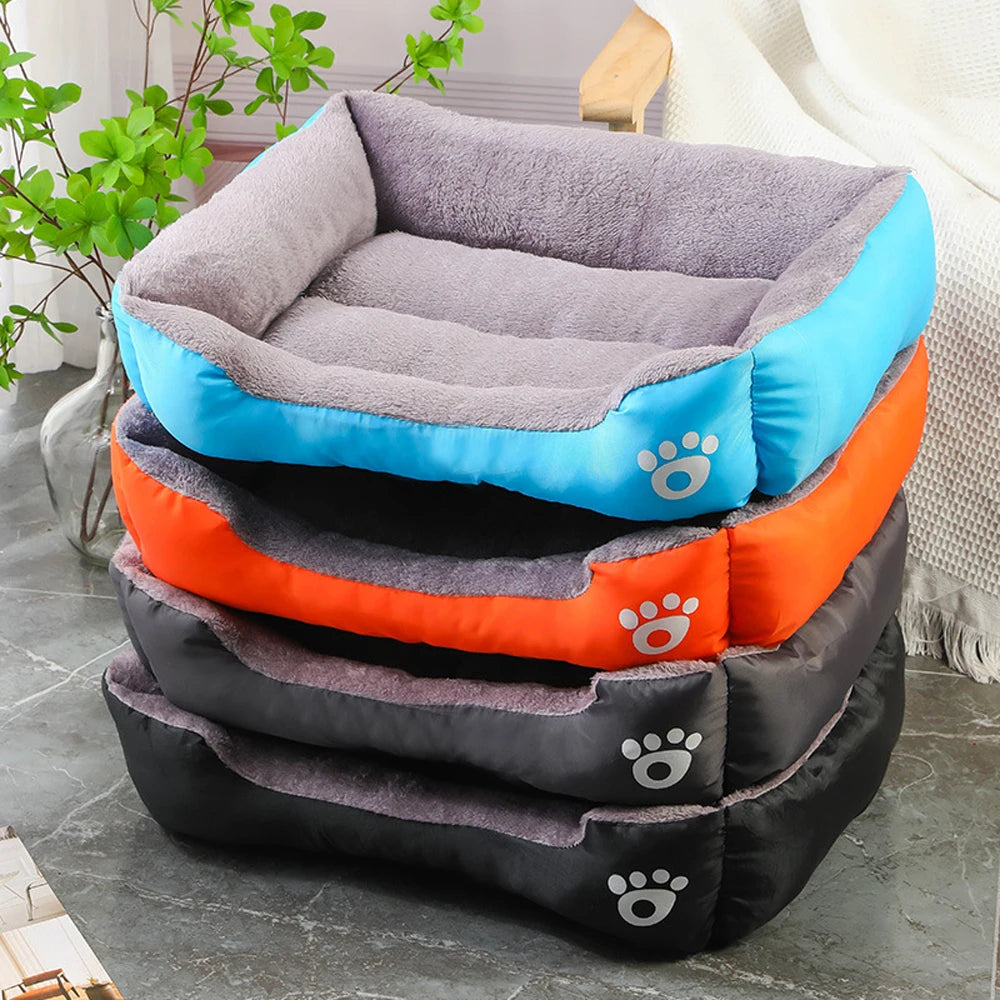 Ultra Soft Plush Dog Bed – Calming Comfort Cushion