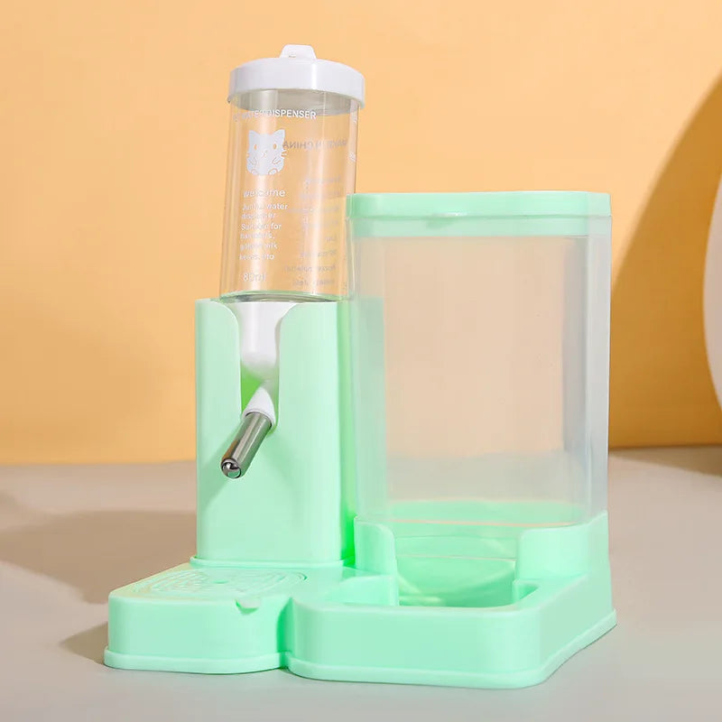 2 in 1 small pet Feeder & Water Dispenser