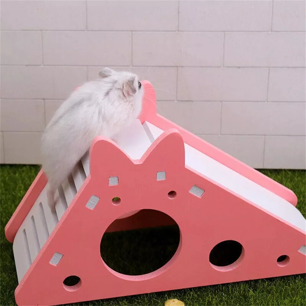 Hamster climber and hide out.