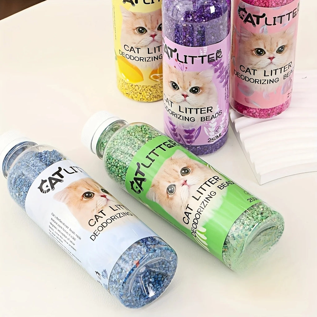 A Bottle of Cat Litter Deodorizing Beads