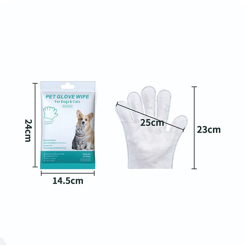Unscented Extra Thick Pet grooming & Cleaning Wipes for Dogs & Cat.
