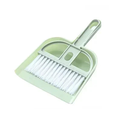 Mini dustpan and brush, for sawdust and food spillage.