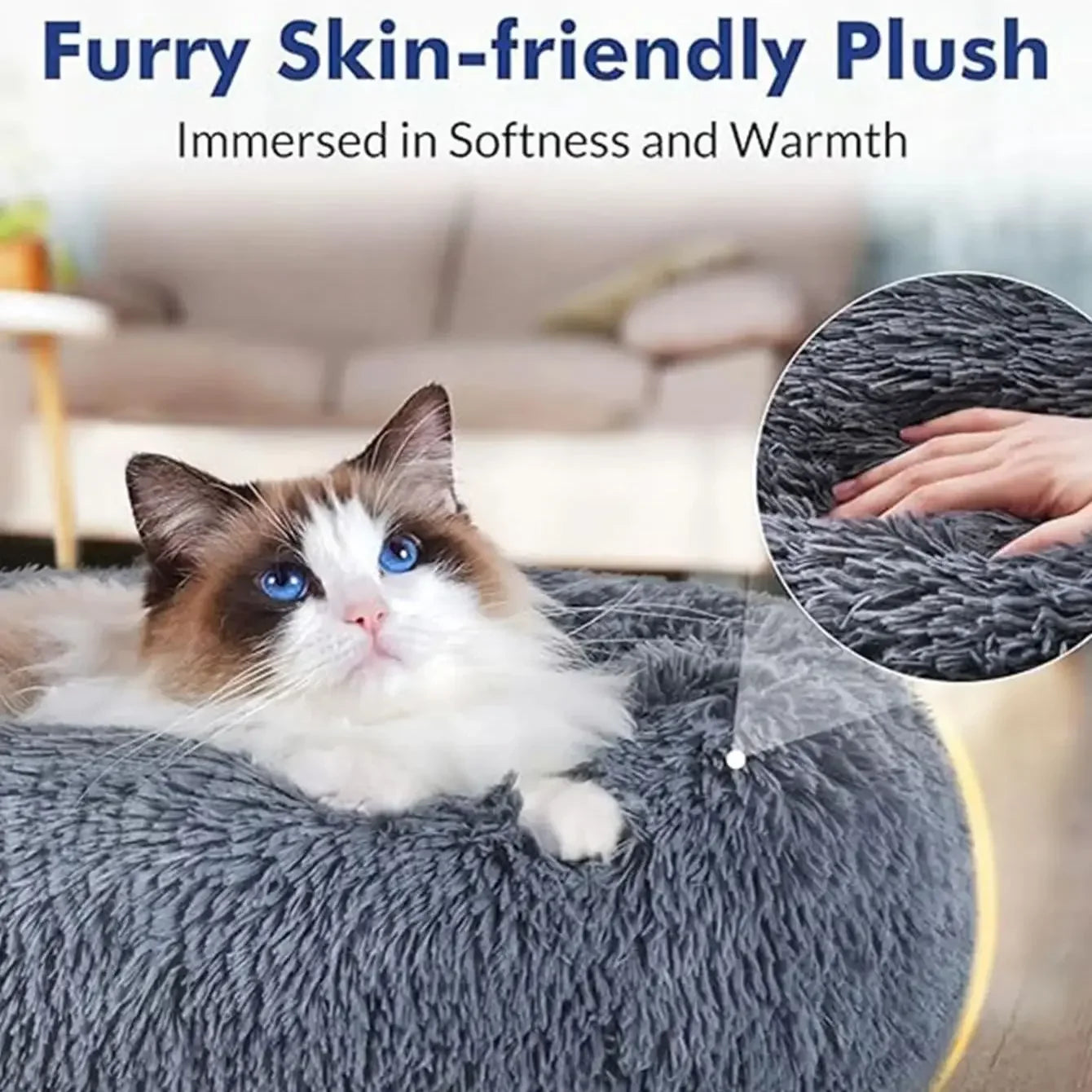 40-70cm round dog/cat beds.
