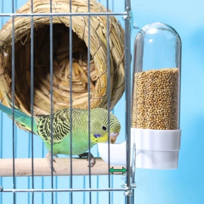 Hanging Bird Feeder, Water Dispenser & Food Dispenser.