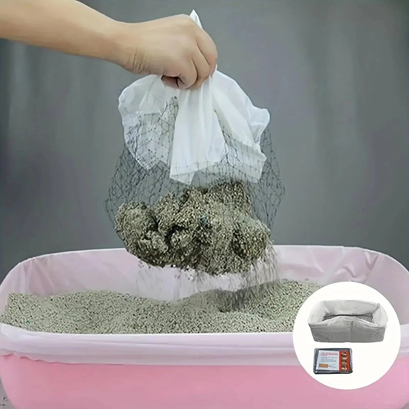 10Pcs Reusable Feces Filter.