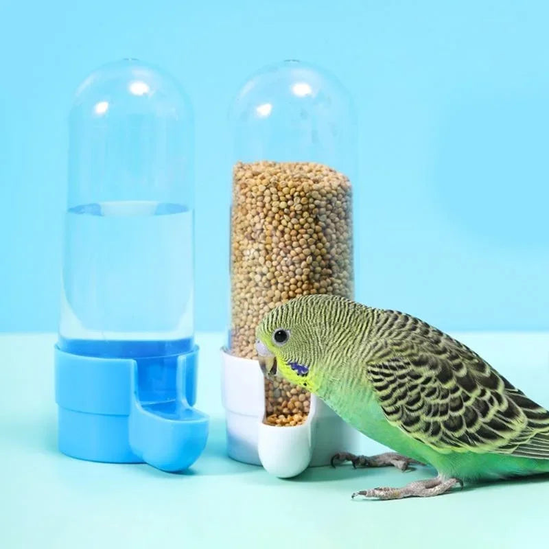 Hanging Bird Feeder, Water Dispenser & Food Dispenser.