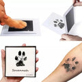 Pet paw/nose ink transfer.
