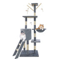 140cm Cat Tree Tower Scratching Posts Multilevel for climbing and playing.