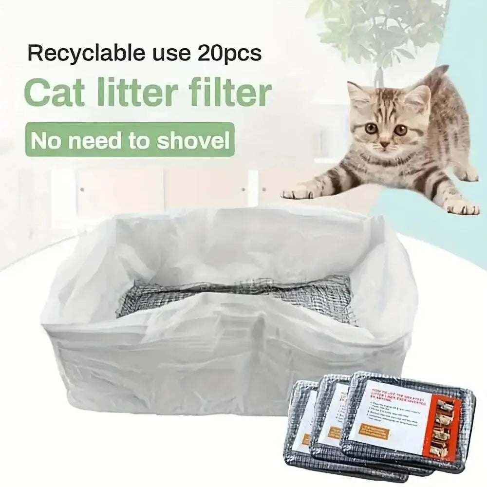 10Pcs Reusable Feces Filter.