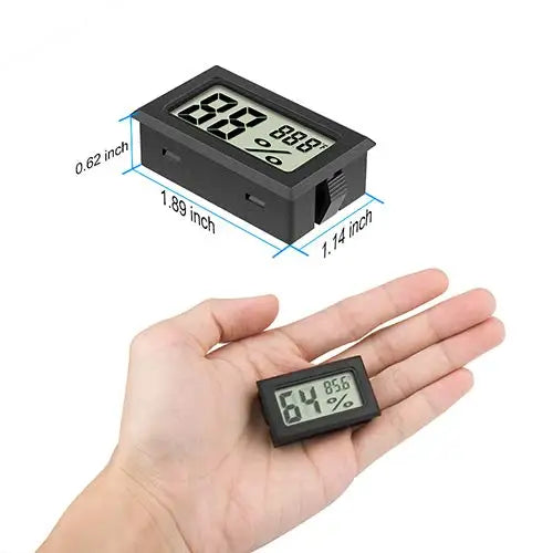Digital vivarium thermometer.