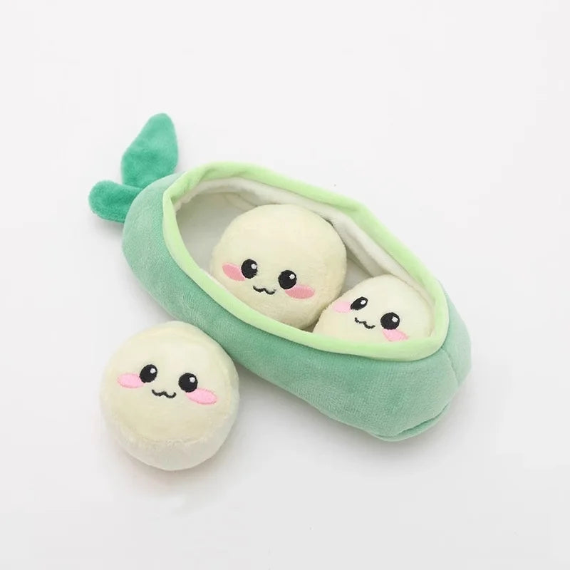 Peapod dog chew toy.