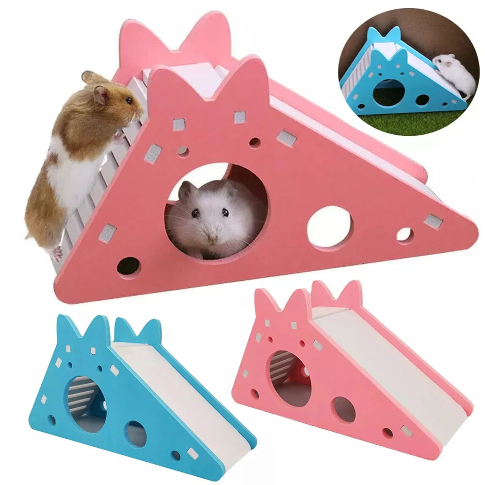 Hamster climber and hide out.