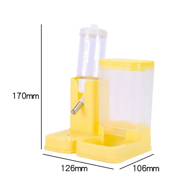 2 in 1 small pet Feeder & Water Dispenser