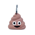 Poo emoji dog/ cat poo bag holder.