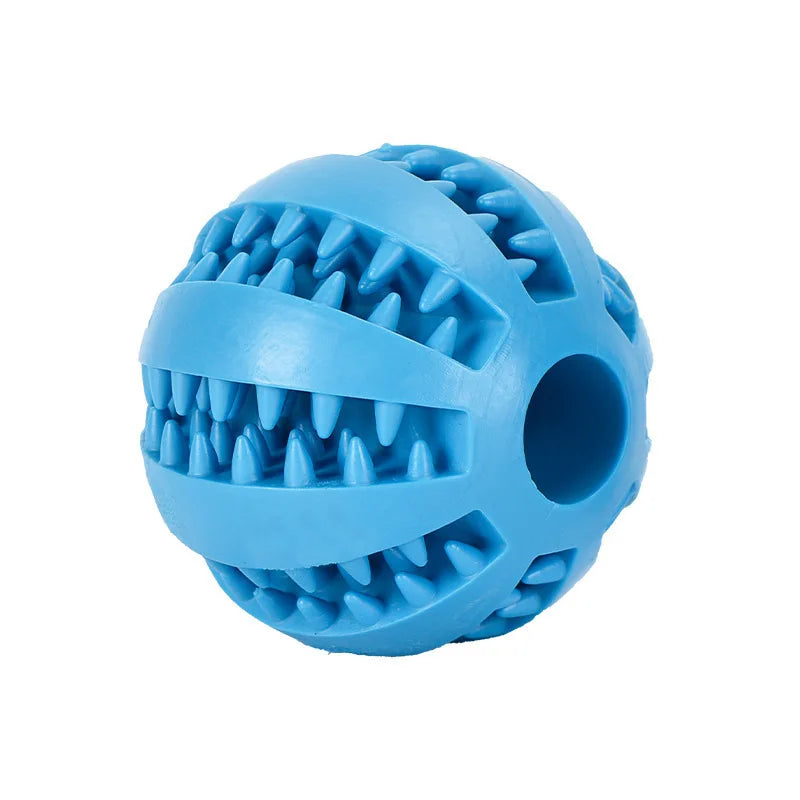 Dog chew ball, treat dispenser.