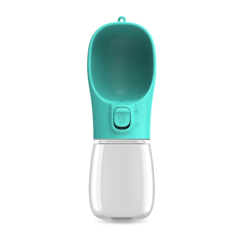 Portable dog water bottle.