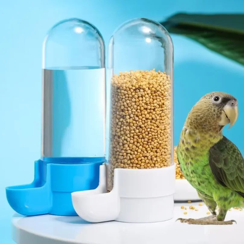 Hanging Bird Feeder, Water Dispenser & Food Dispenser.