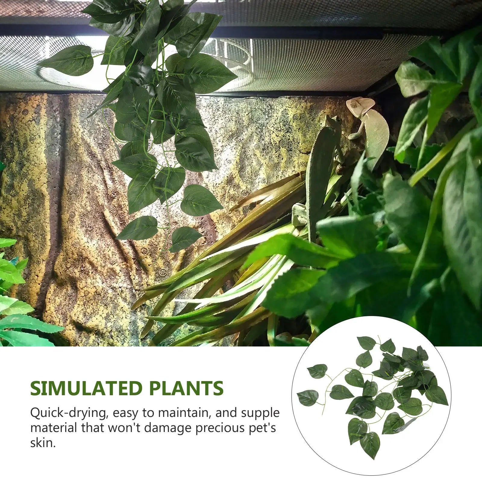 Reptile imitation plant.