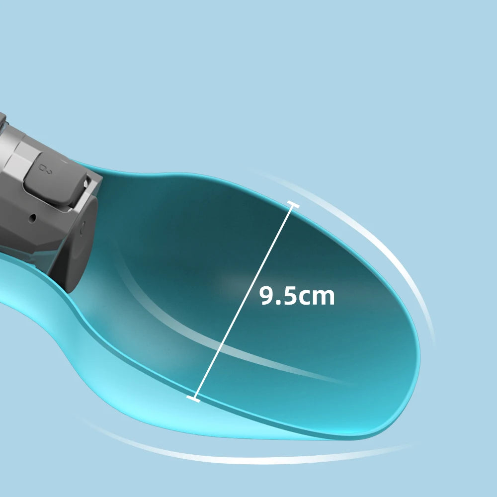 800ml portable water bottle for dogs.