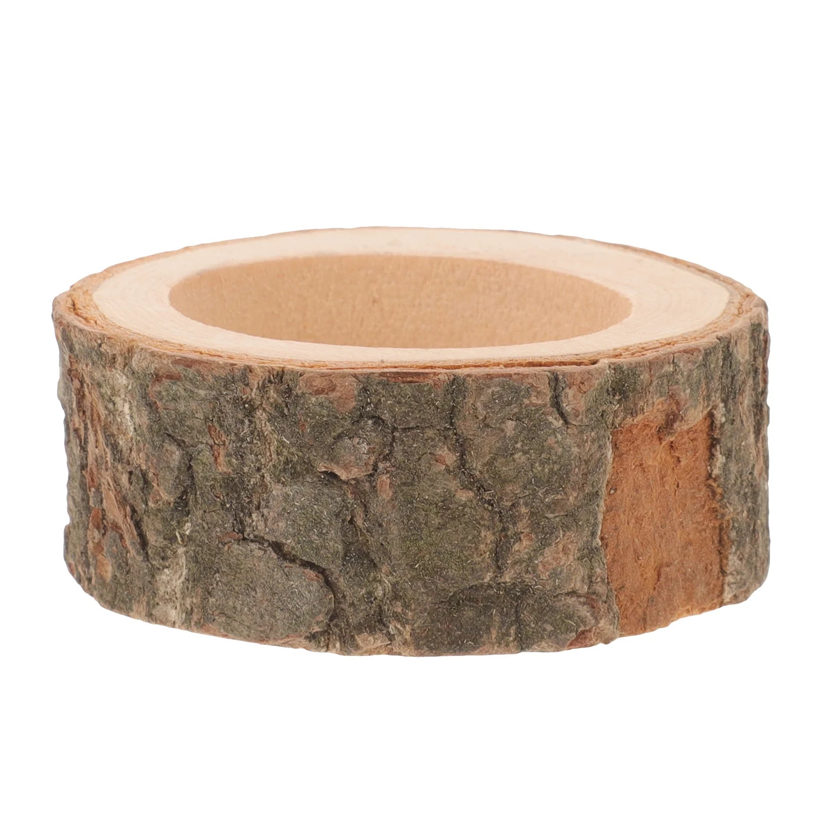 Small pet wooden food bowl.