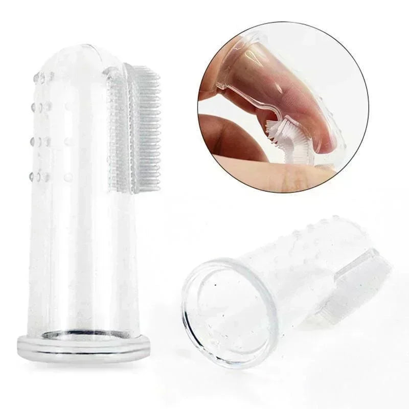 5pcs Super Soft Dog Finger Toothbrush