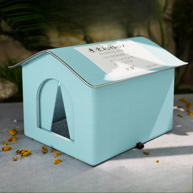 Outdoor waterproof cat/dog house.
