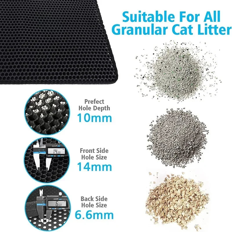 Large Size Cat Litter Mat.