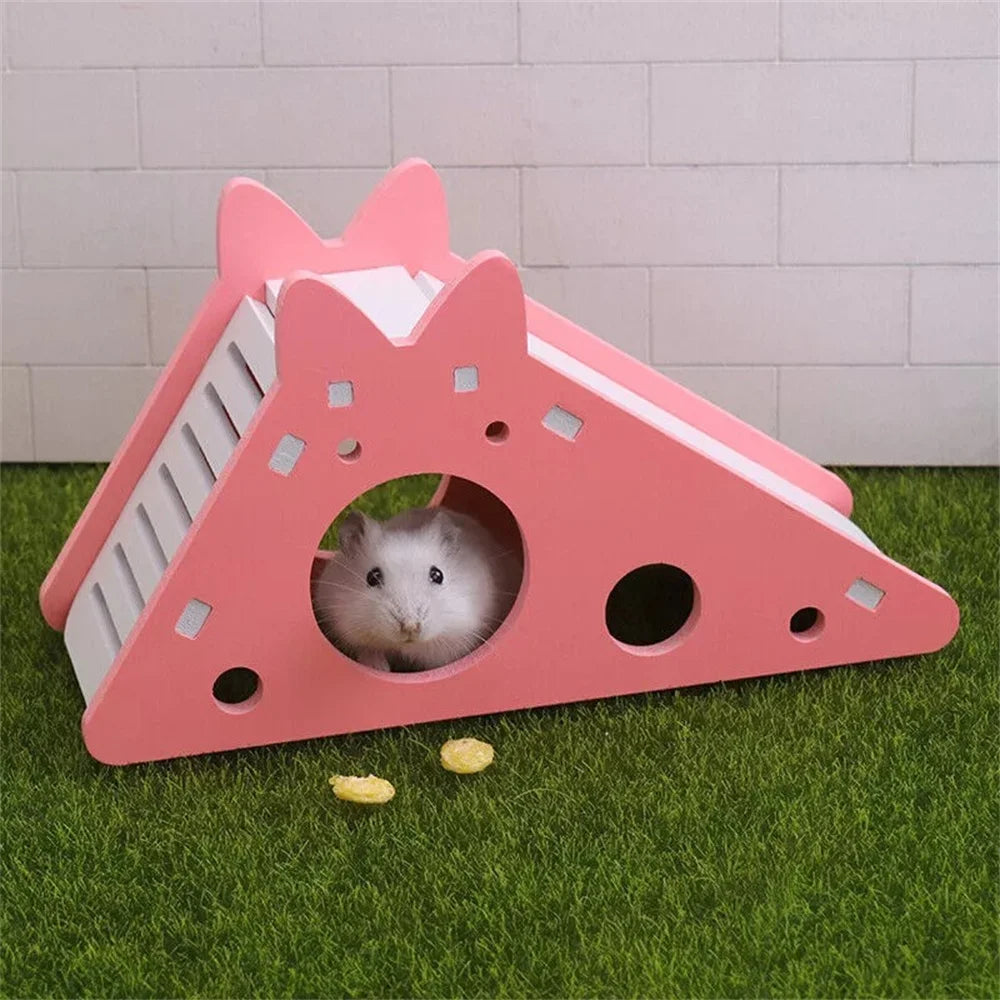 Hamster climber and hide out.