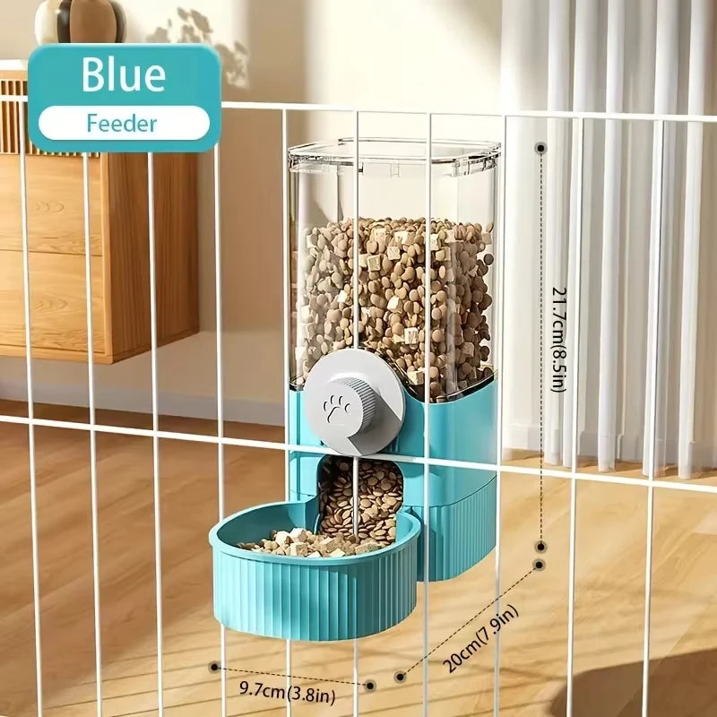 Small pet cage water &food  dispenser.