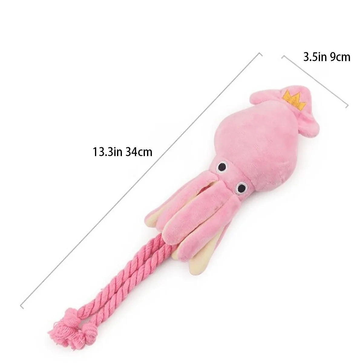 Octopus chew toy, durable and fun for all sized dogs