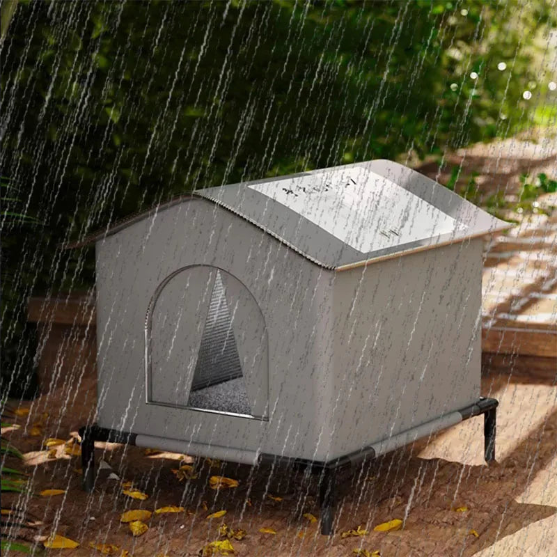 Outdoor waterproof cat/dog house.
